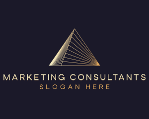 Generic Consulting Pyramid logo design