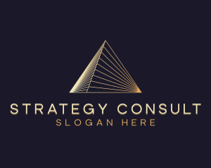 Generic Consulting Pyramid logo design