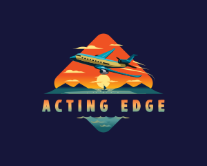 Airplane Mountain Resort logo design