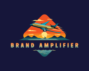 Airplane Mountain Resort logo design