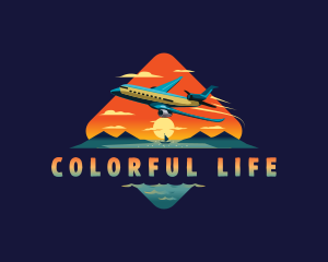 Airplane Mountain Resort logo design