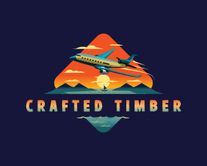 Airplane Mountain Resort logo design