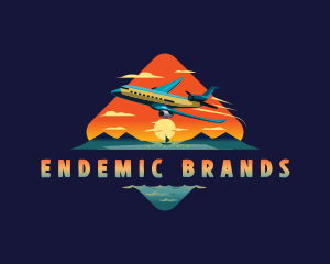 Airplane Mountain Resort logo design