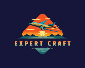 Airplane Mountain Resort logo design