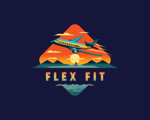 Airplane Mountain Resort logo design