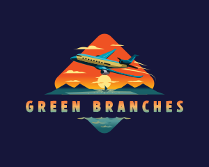 Airplane Mountain Resort logo design