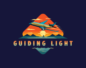 Airplane Mountain Resort logo design