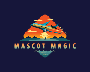 Airplane Mountain Resort logo design