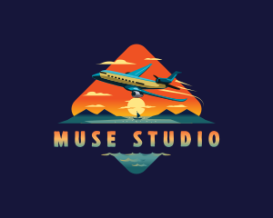 Airplane Mountain Resort logo design