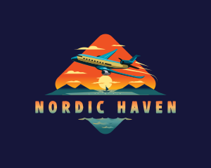 Airplane Mountain Resort logo design