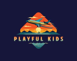 Airplane Mountain Resort logo design