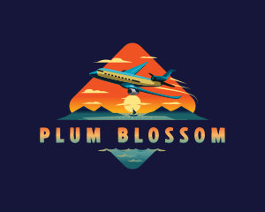 Airplane Mountain Resort logo design