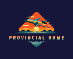 Airplane Mountain Resort logo design