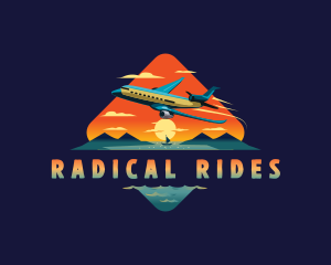 Airplane Mountain Resort logo design