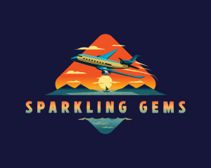 Airplane Mountain Resort logo design