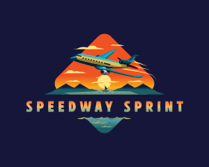 Airplane Mountain Resort logo design