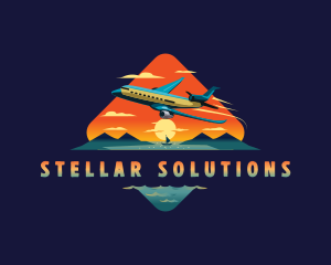 Airplane Mountain Resort logo design