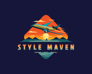 Airplane Mountain Resort logo design