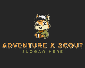 Squirrel Scout Ranger logo design