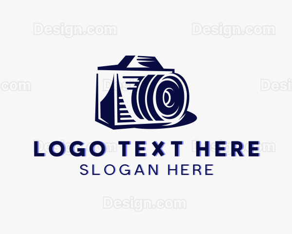 Camera Photography Vlogger Logo