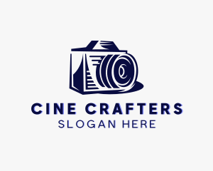 Camera Photography Vlogger logo design