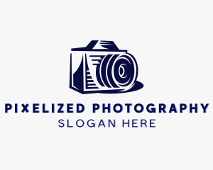 Camera Photography Vlogger logo design