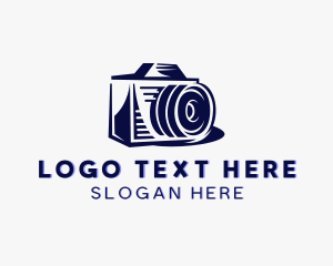 Camera - Camera Photography Vlogger logo design