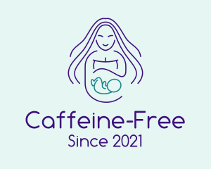 Maternity Mother Child logo design