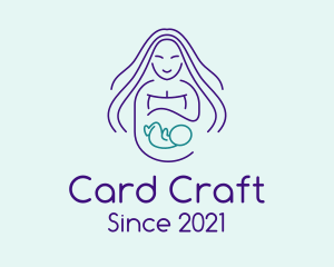 Maternity Mother Child logo design