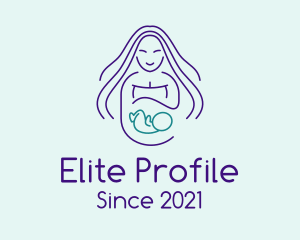 Maternity Mother Child logo design