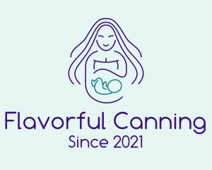 Maternity Mother Child logo design