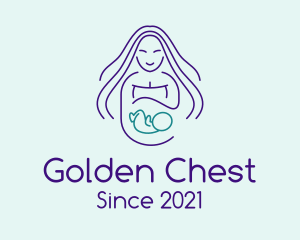 Maternity Mother Child logo design