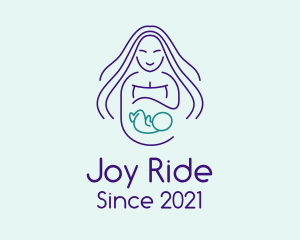 Maternity Mother Child logo design