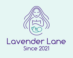 Maternity Mother Child logo design