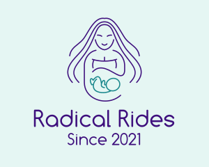 Maternity Mother Child logo design