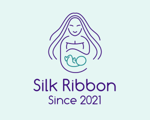 Maternity Mother Child logo design