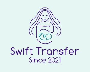 Maternity Mother Child logo design