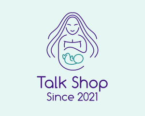 Maternity Mother Child logo design