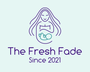 Maternity Mother Child logo design