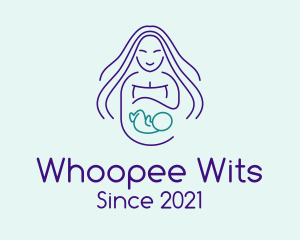 Maternity Mother Child logo design