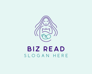 Maternity Mother Child logo design