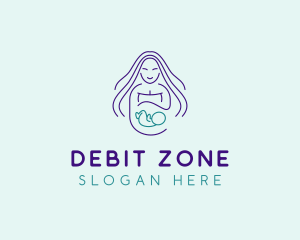 Maternity Mother Child logo design