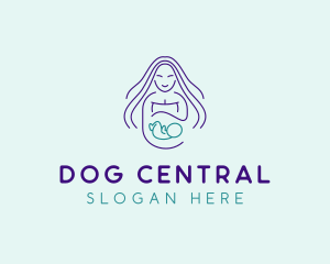 Maternity Mother Child logo design