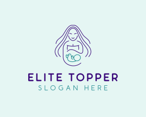 Maternity Mother Child logo design