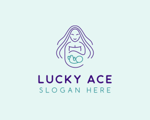 Maternity Mother Child logo design