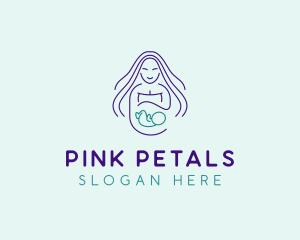 Maternity Mother Child logo design