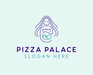 Maternity Mother Child logo design