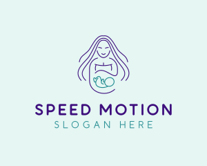 Maternity Mother Child logo design