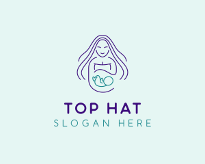 Maternity Mother Child logo design