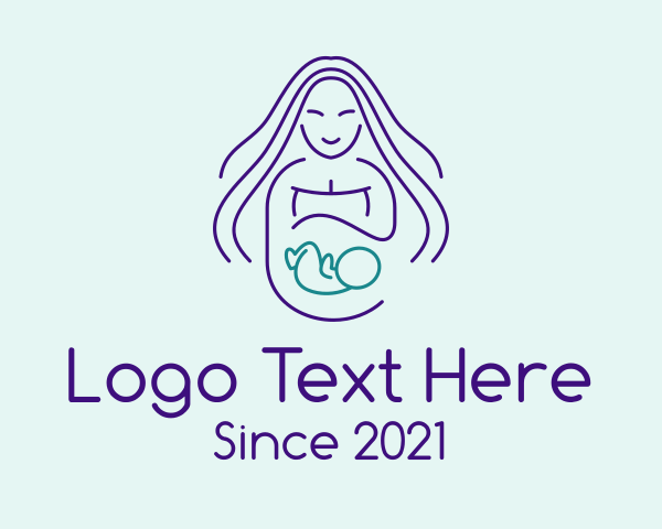 Maternity logo example 2